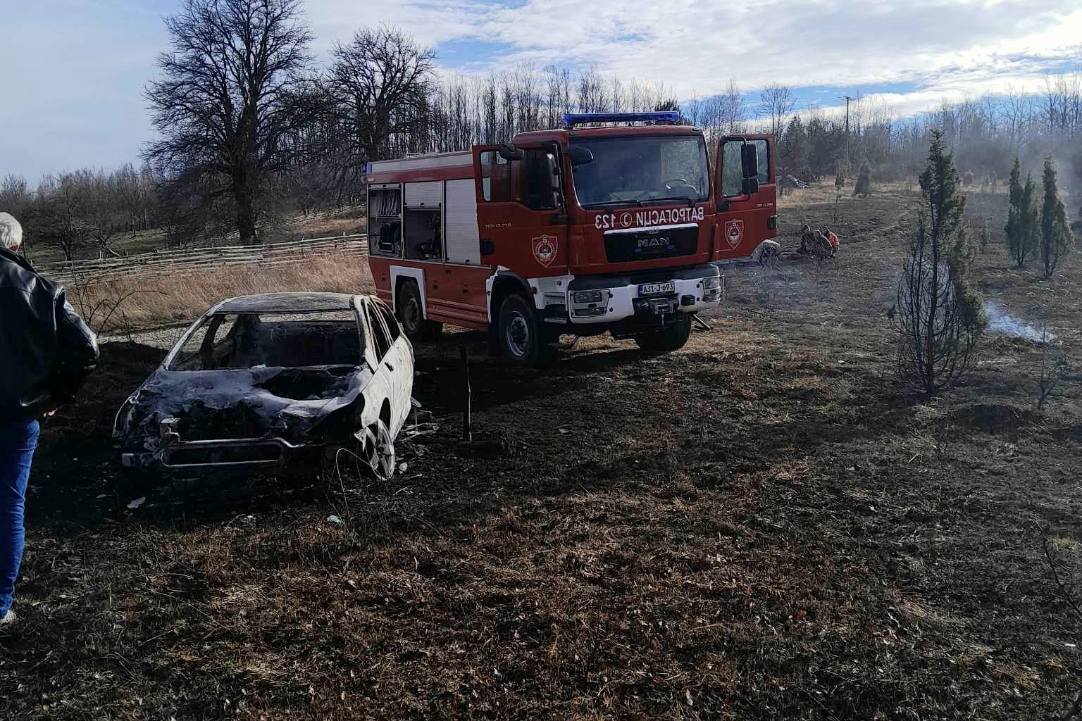 Vatrogasci spriječili veću štetu tokom požara u Milićima