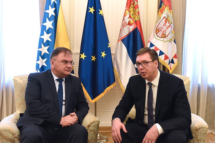 Vučić: Odnosi Srbije i BiH od suštinskog značaja za očuvanje mira u regionu