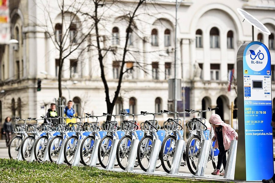 Nova stanica za "BL bajk": Javnim biciklima sada i do Obilićeva