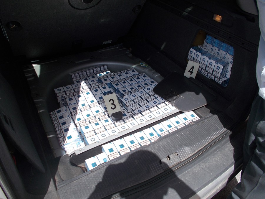 Ljubinjska policija oduzela oko 4 hiljade kutija cigareta i oko 50 kg duvana