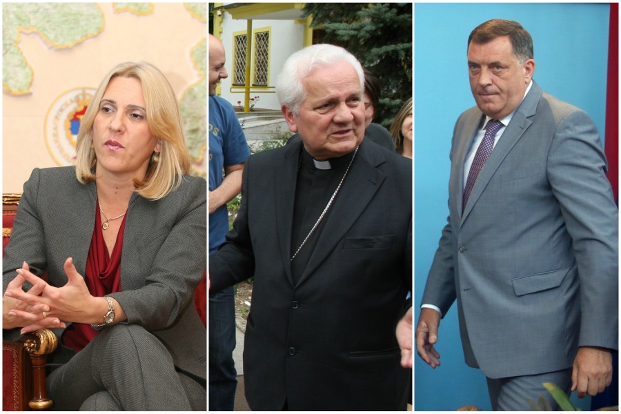 Dodik i Cvijanovićeva čestitali Uskrs vjernicima katoličke vjeroispovijesti
