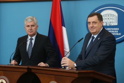 U JEKU KRIZE “ALUMINIJA” Dodik iznenada posjetio Čovića, sastanak trajao pola sata