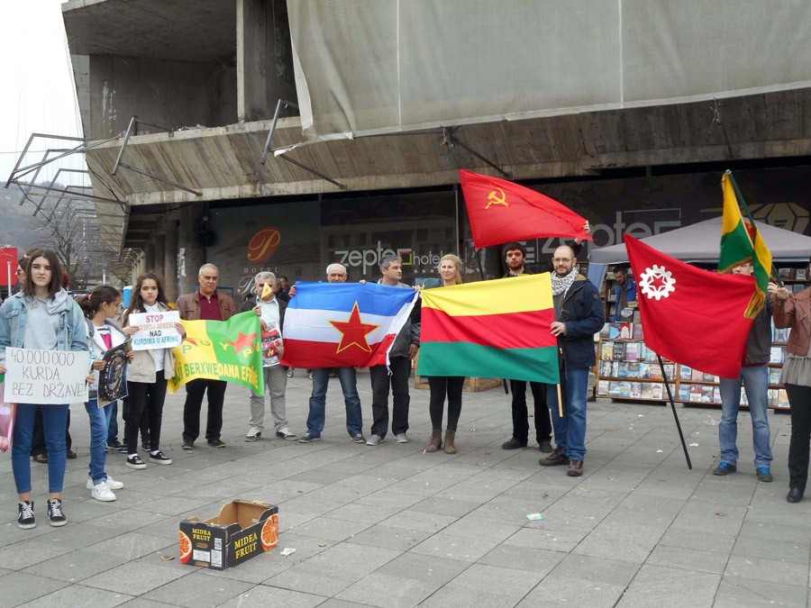 Održan skup podrške Kurdima u Banjaluci: “Protiv smo turske agresije”
