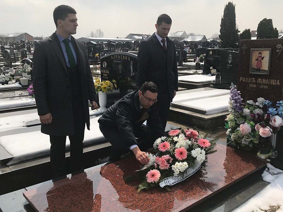 SJEĆANJE NA NAJMLAĐE ŽRTVE Milica Rakić simbol stradanja srpskog naroda