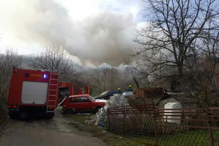 HOROR U BEOGRADU Čovjek izgorio u garaži