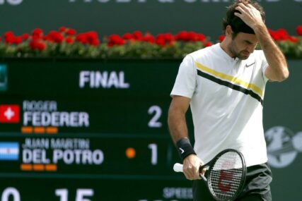 IZGUBIO ŽIVCE Federer psovao sudiju u finalu Indijan Velsa