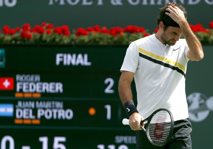 IZGUBIO ŽIVCE Federer psovao sudiju u finalu Indijan Velsa