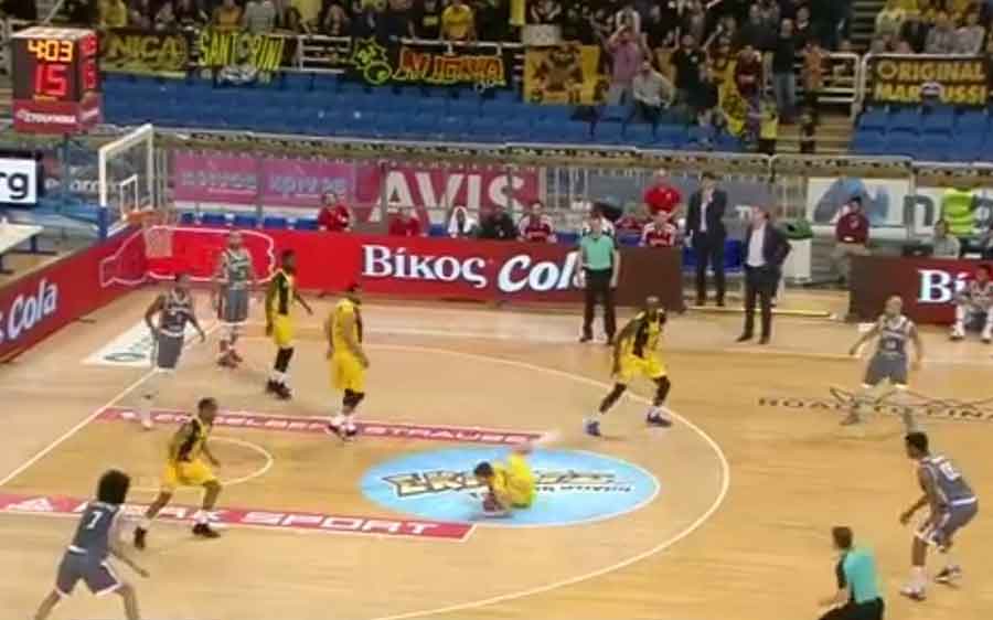 POTEZ KOLA Ovakvu golmansku odbranu košarkaša još niste vidjeli