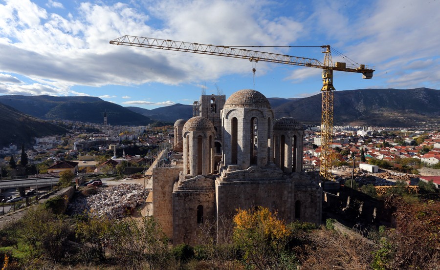 Sabornom hramu u Mostaru 100.000 KM: Vlada Republike Srpska daje novac za popravku štete
