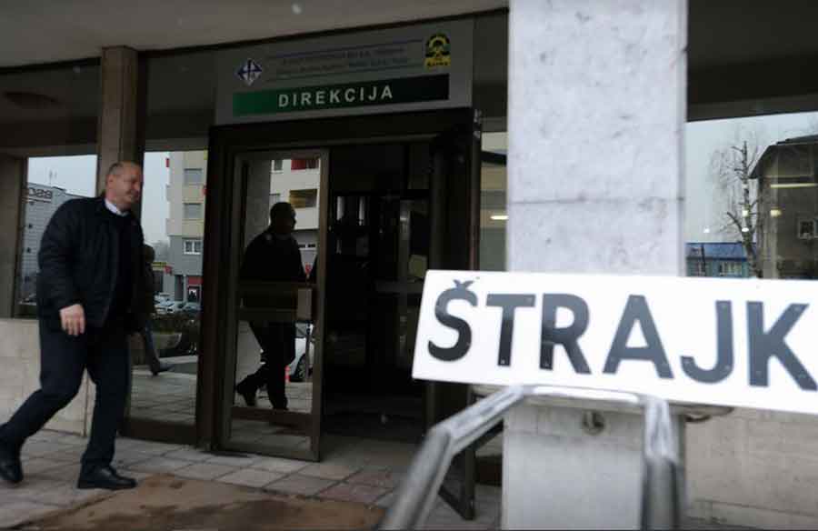 Tuzlanski rudari stupili u ŠTRAJK