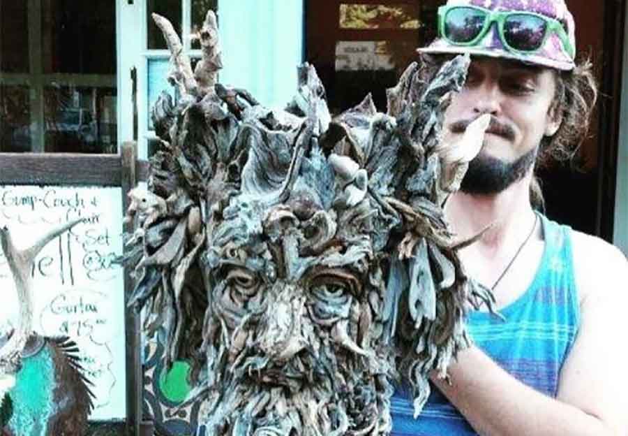 U njegovim rukama NIČU ŠUMSKA STVORENJA: Neobične drvene skulpture mladog američkog umjetnika