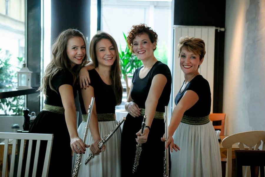 BARŠUNASTA MUZIKA FLAUTE Koncert kvarteta “Flutete” u Gradskom pozorištu "Jazavac"