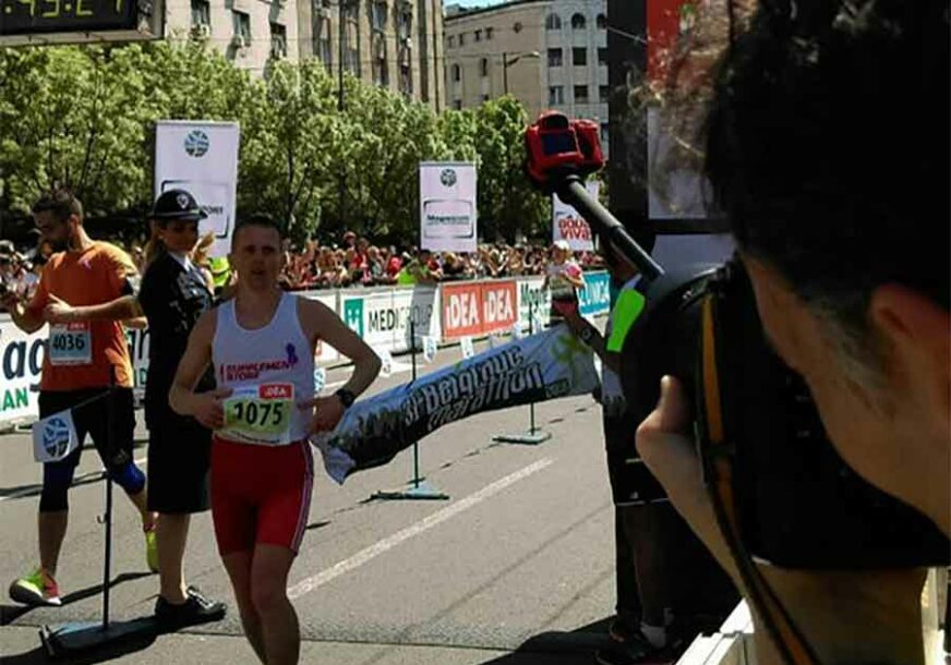 Pobjednik 31. Beogradskog maratona Kristijan Stošić