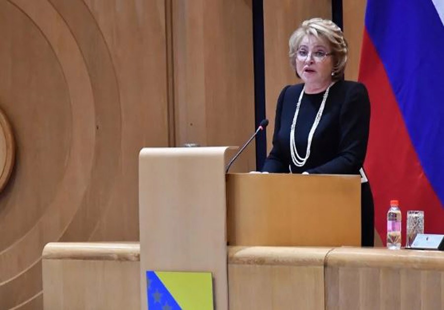 Matvijenko: Rusija za ukidanje OHR, prisustvo te institucije ponižava narode u BiH