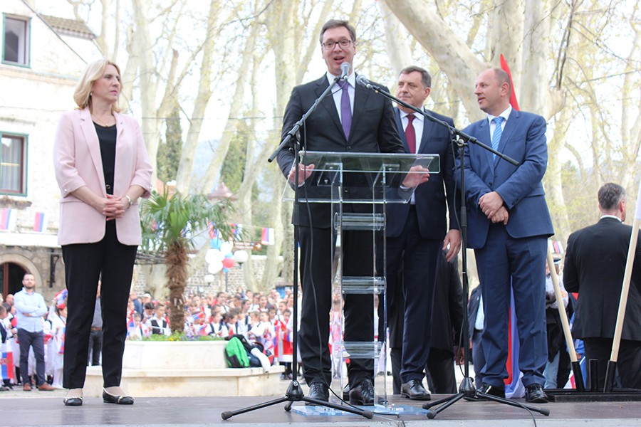 Vučić u utorak dobija najviše priznanje Trebinja