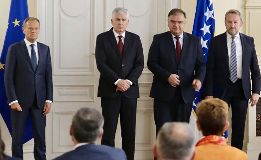 Tusk: EU brine izborna reforma u BiH