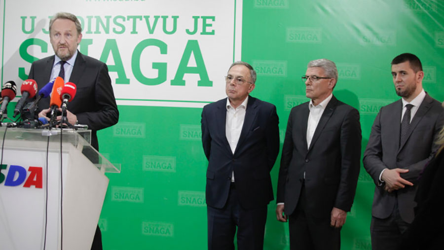Zvizdić, Softić i Džaferović kandidati za člana Predsjedništva BiH ispred SDA