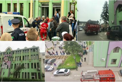 DRAMA U KALESIJI Muškarac se polio benzinom i ZAPALIO u kabinetu opštinskog načelnika, povrijeđeni radnici koji su pokušali da mu pomognu (FOTO)