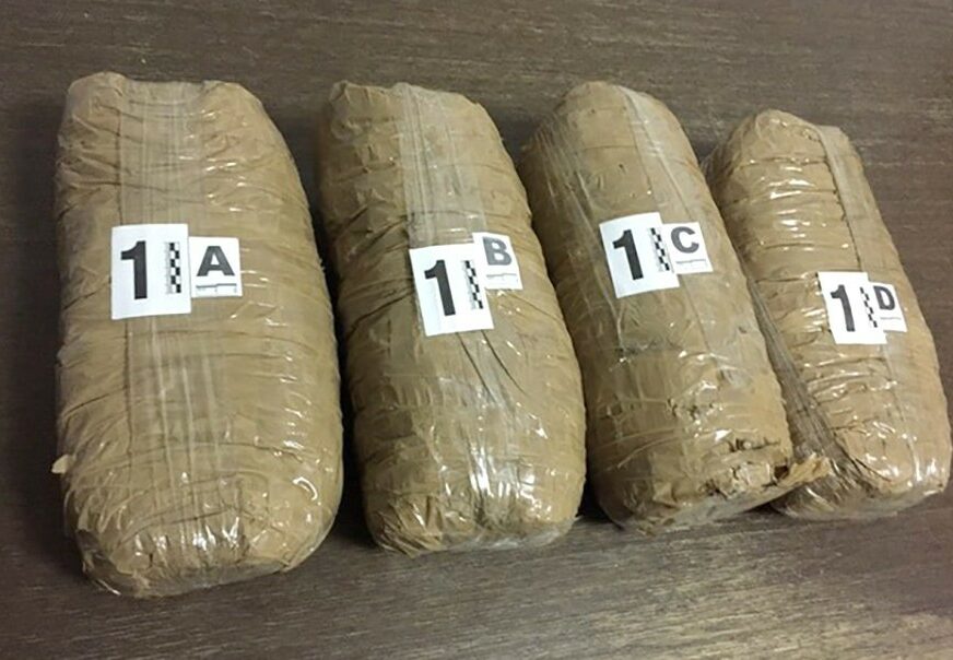 Crnogorac uhvaćen sa devet kila marihuane