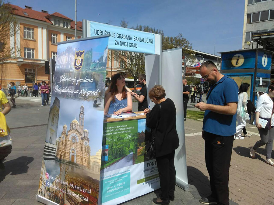 "Banjalučani za svoj grad" traže da se vrati fontana koja je nekada bila u parku Petar Kočić