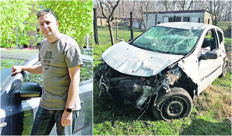 LJUDSKA ZLOBA NEMA GRANICA Novosađanin sletio s puta i dok je ležao ONESVIJEŠĆEN u slupanom automobilu nekoga ga je OPLJAČKAO