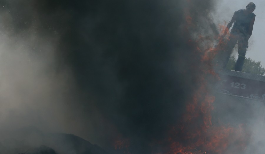 Požar na pilani kod Bijeljine, na terenu više vatrogasnih vozila