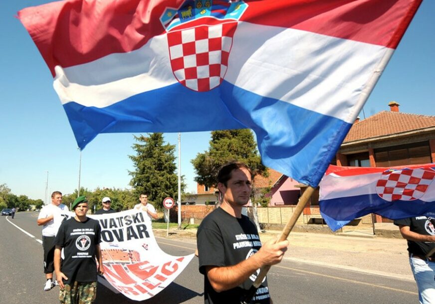 Hrvatski portal prenosi: U Đakovu osvanuo STRAVIČAN GRAFIT o srpskoj djeci