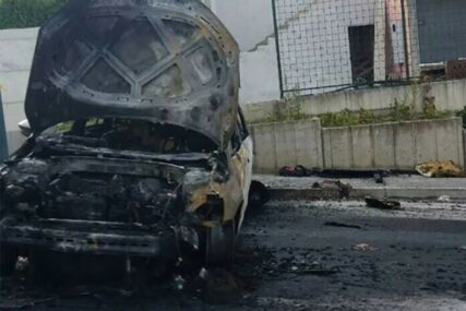 Zapaljen automobil u Tesliću: Policija traga za počiniocima