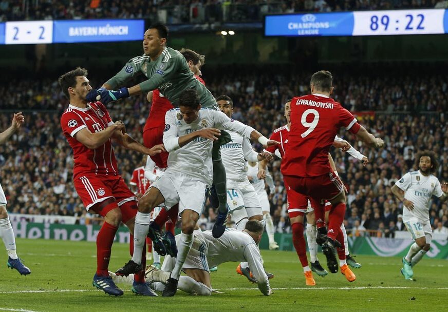 Sjajan meč u Madridu, Real prvi finalista Lige šampiona