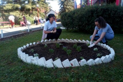 Proljećno uređenje životne sredine u Lijevče polju: Posađeno više hiljada cvijeća radi ljepšeg izgleda gradova