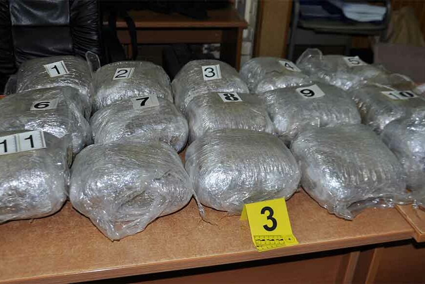 PRETRESI U NOVOM SADU Zaplijenjeno 20 kilograma narkotika i 10 bombi, uhapšeno šestoro