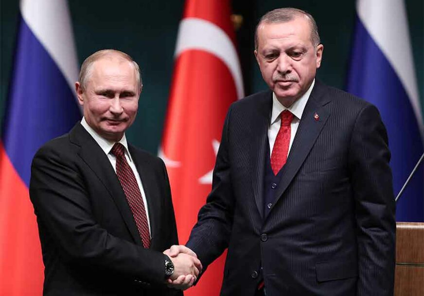 Erdogan i Putin izrazili zabrinutost zbog Sirije