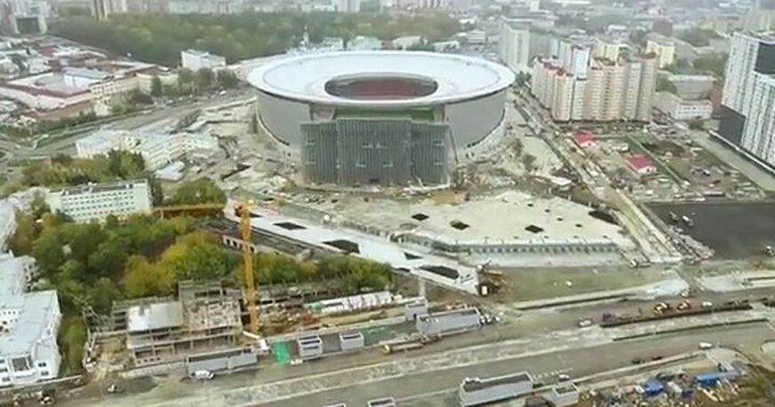 NAJČUDNIJI STADION NA MUNDIJALU Sa vrha tribina vide se znamenitosti grada