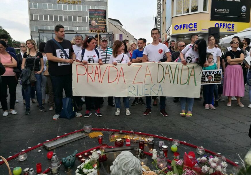 Skupu PRAVDA ZA DAVIDA podrška stigla iz Rijeke, Davor: "Egzekutori ubistva su pojedinci iz MUP RS"