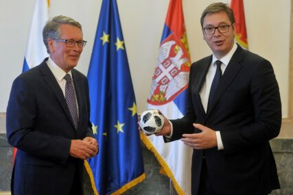 VUČIĆ SA ČEPURINOM: "Nećemo rješenje za Kosmet koji bi značilo samo pritisak na Srbiju"