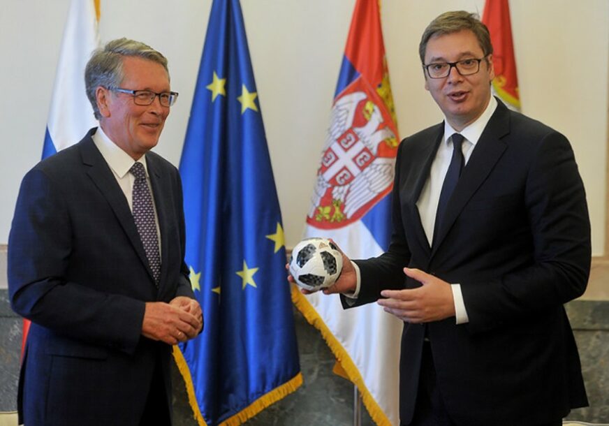 VUČIĆ SA ČEPURINOM: "Nećemo rješenje za Kosmet koji bi značilo samo pritisak na Srbiju"