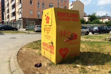 VRAĆEN U FUNKCIJU Humanitarni kontejner pod Starčevicom ponovo dostupan građanima