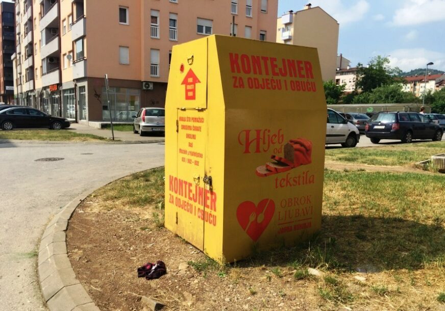 VRAĆEN U FUNKCIJU Humanitarni kontejner pod Starčevicom ponovo dostupan građanima