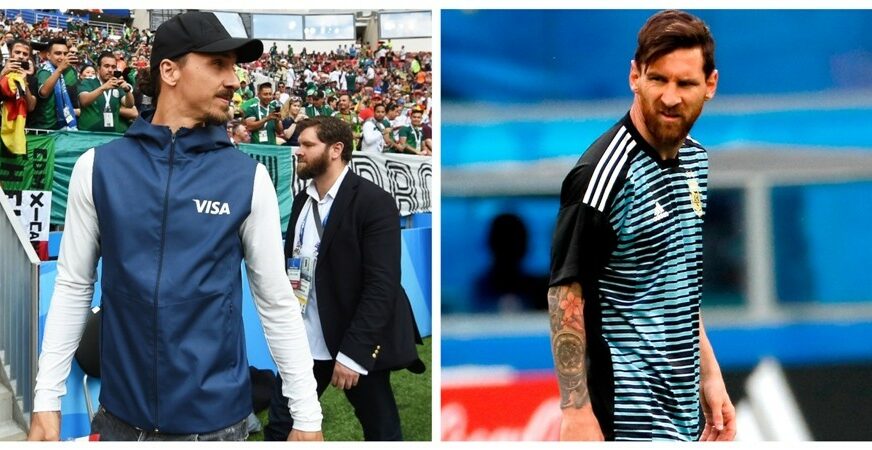 Ibrahimović: Nema razlike između mene i Mesija, obojica smo postigli isti broj golova u Rusiji