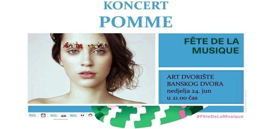 Koncert francuske pjevačice u Banjaluci: Pomme u Banskom Dvoru
