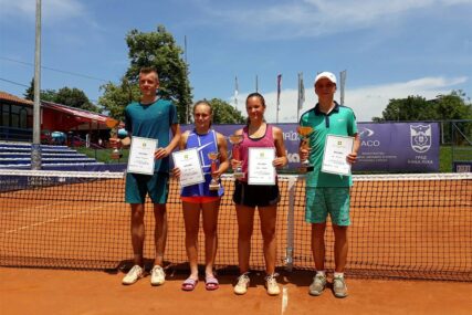 Sara Mikača, teniserka Mladosti iz Banjaluke, šampionka BiH do 16 godina