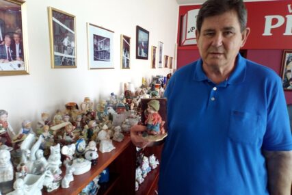 LJUBAV IZ BAKINOG KREDENCA Ranko Bakić iz Gradiške, kolekcionar figura od keramike
