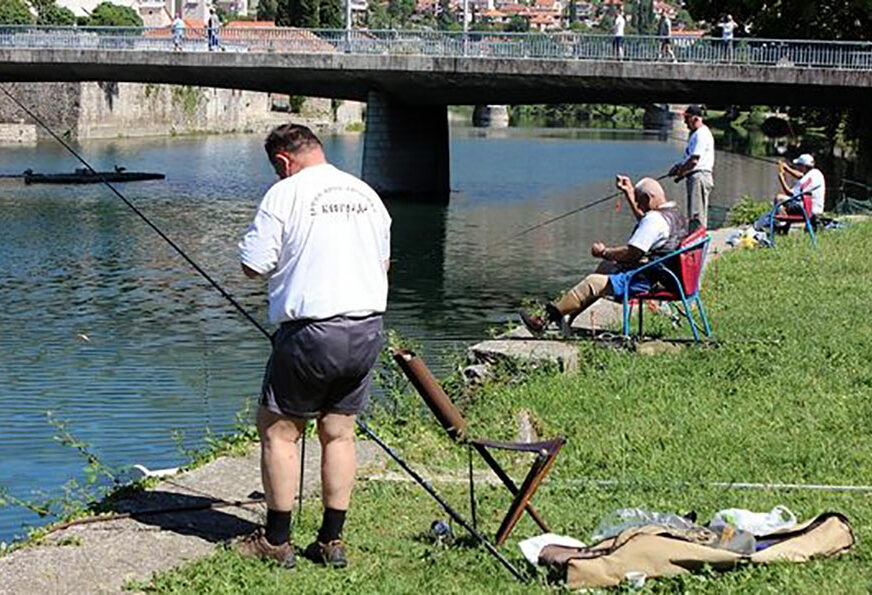 Invalidi zabacili udice u Trebišnjicu