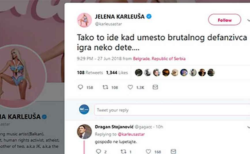 Foto: Jelena Karleuša / Twitter