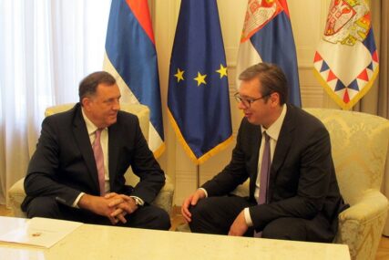Dodik: Najbolja i najkonkretnija saradnja Srpske i Srbije u posljednjih nekoliko godina