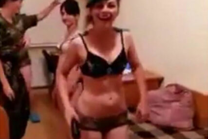 VIDEO KOJI ZAVODI Vreli ples pripadnica granične straže Ukrajine ZAPALIO društvene mreže