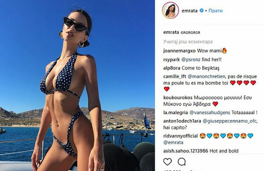 Emili Ratajkovski sunča sve dijelove tijela: U minijaturnom kupaćem ZAPALILA GRČKU