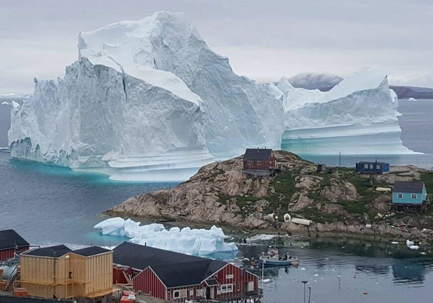POSLJEDICE KLIMATSKIH PROMJENA Na Grenlandu pada kiša i tokom arktičke zime što ubrzava otapanje leda