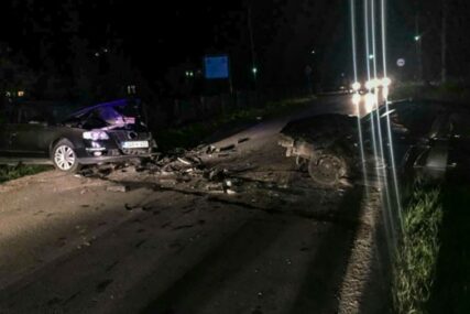 Povrijeđene četiri osobe u teškom sudaru "BMW" i "pasata" u Prijedoru