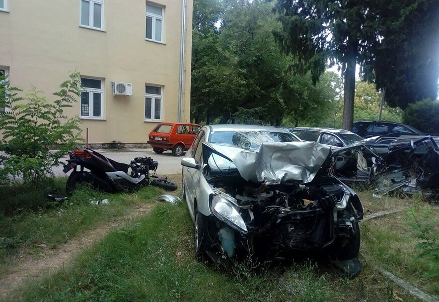 TEŠKA NESREĆA KOD TREBINJA U sudaru motocikla i vozila poginula jedna osoba